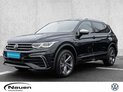 Gebraucht VW Tiguan Allspace R-line 150 PS (110 kW) 2022 Deep black (metallic) SUV