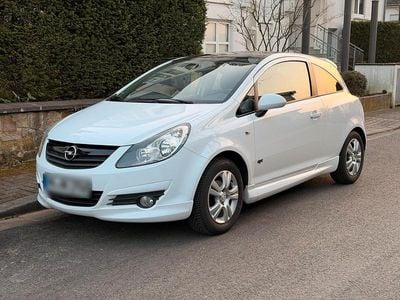 Gebraucht Opel Corsa OPC 80 PS (58 kW) 2009 Weiß Kleinwagen