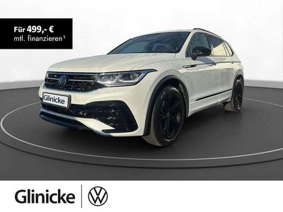 Oryxweiß perlmutteffekt Gebraucht 2023 VW Tiguan Allspace R-line SUV | 41.480 € (Etwas zu teuer)