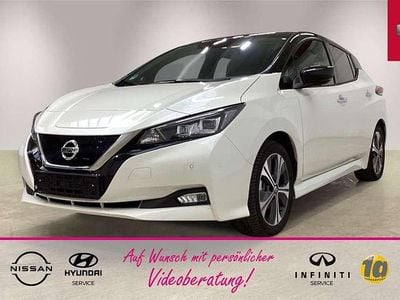 Gebraucht Nissan Leaf Tekna 110 kW (150 PS) 2021 Pearl whiteblack m weiß Kleinwagen