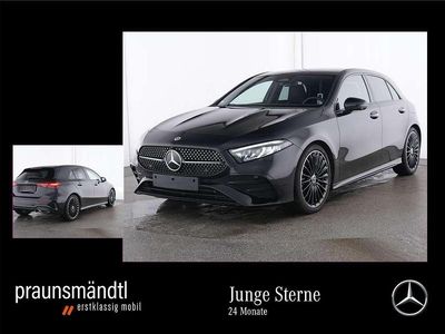 Lack kosmosschwarz Gebraucht 2024 Mercedes A220 AMG Limousine | 34.490 € (Fairer Preis)