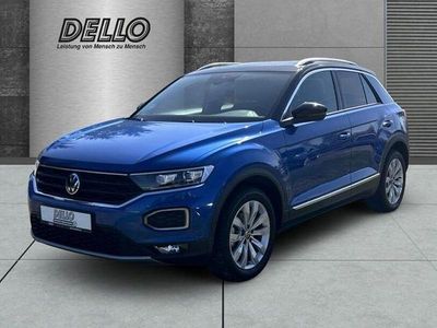 Second-hand VW T-Roc Sportline 150 CP (110 kW) 2021 Albastru SUV