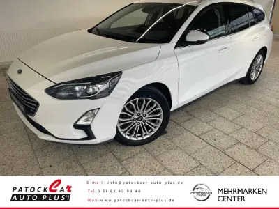 Używany Ford Focus Titanium S 150 KM (110 kW) 2020 Biały Sedan/Limuzyna