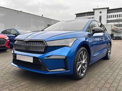 Blau Gebraucht 2023 Skoda Enyaq iV SportLine SUV | 37.950 € (Etwas zu teuer)