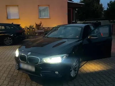 Gebraucht BMW 116 109 PS (80 kW) 2015 Schwarz Kleinwagen