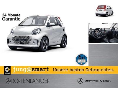 Weiß Gebraucht 2023 Smart ForTwo Electric Drive Exclusive Cabrio | 17.998 € (Fairer Preis)