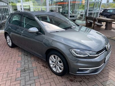 gebraucht VW Golf Comfortline VII 1.4 TSI Navi LED Winterpaket Frontscheibe heizbar ACC Climatronic C