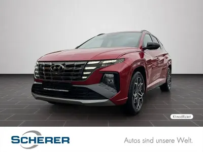 Gebraucht Hyundai Tucson N Line 265 PS (194 kW) 2022 Sunset red mica SUV