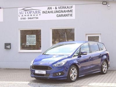 Usata Ford S-MAX ST-Line 209 CV (153 kW) 2015 Blu Monovolume