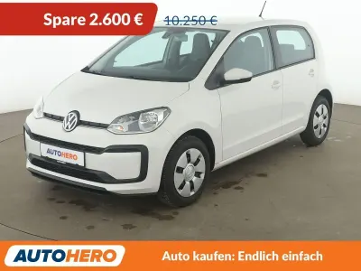 Gebraucht VW up! move up! 90 PS (66 kW) 2017 Weiß Kleinwagen