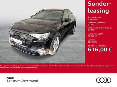 Second-hand Audi e-tron Sportback S-Line 300 kW (408 CP) 2023 Negru SUV