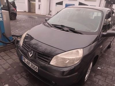 Gebraucht Renault Scénic II Expression 111 PS (81 kW) 2006 Schwarz Van / Kleinbus