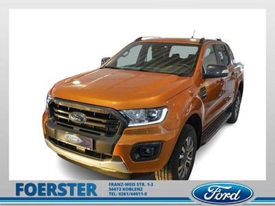 gebraucht Ford Ranger 2.0d DoKa 4x4 Wildtrak Automatik LED Navi Kamera ACC Parkassist Offroadpaket