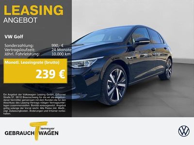 Gebraucht VW Golf VIII Life 116 PS (85 kW) 2024 Schwarz Limousine