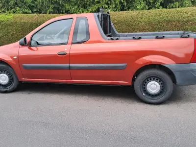 Brugt Dacia Logan 87 HK (63 kW) 2009 Rød Pickup / Ladvogn