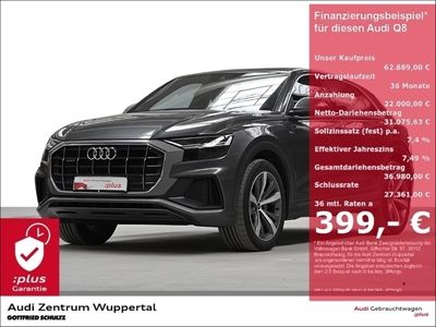 gebraucht Audi Q8 45 TDI S-LINE LEDER VIRTUAL KAMERA GRA