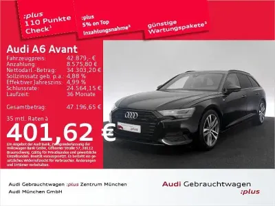 Używany Audi A6 Sport 204 KM (150 kW) 2023 Czarny Kombi