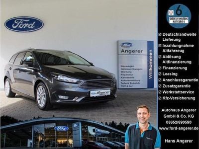 Magneticgrau (metallic) (metallic) Gebraucht 2018 Ford Focus Titanium Kombi | 11.490 € (Fairer Preis)