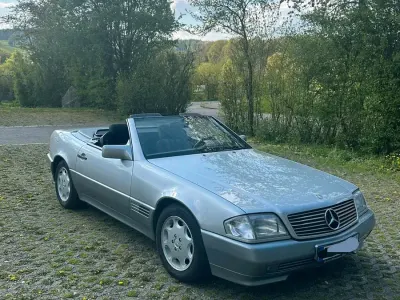 Gebraucht Mercedes SL280 190 PS (139 kW) 1993 Silber Cabrio