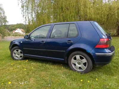 Brugt VW Golf IV 105 HK (77 kW) 2002 Blå Hatchback