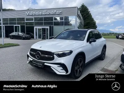 Gebraucht Mercedes GLC450 AMG 367 PS (269 kW) 2024 Unilack polarweiß SUV