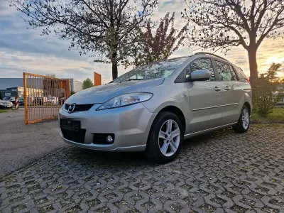 Gebraucht Mazda 5 116 PS (85 kW) 2006 Silber Van / Kleinbus