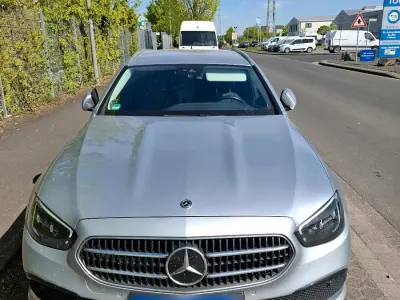 Brugt Mercedes E220 194 HK (142 kW) 2021 Sølv Stationcar