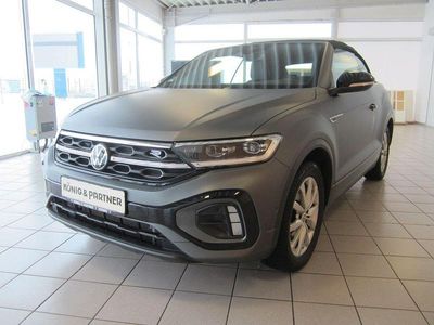 Grau Gebraucht 2023 VW T-Roc Cabriolet R-line Edition Cabrio | 29.990 € (Guter Preis)
