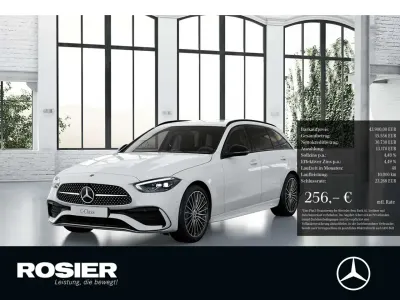 Gebraucht Mercedes C180 AMG line 170 PS (125 kW) 2026 Weiß Kombi