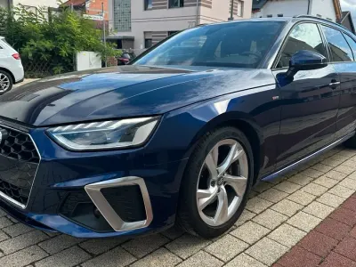 Brugt Audi A4 S-Line 150 HK (110 kW) 2020 Blå Stationcar
