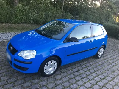 Gebraucht VW Polo Comfortline 60 PS (44 kW) 2008 Blau Kleinwagen