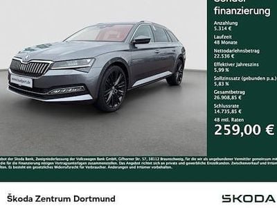 Gebraucht Skoda Superb Style 190 PS (139 kW) 2022 Grau Kombi