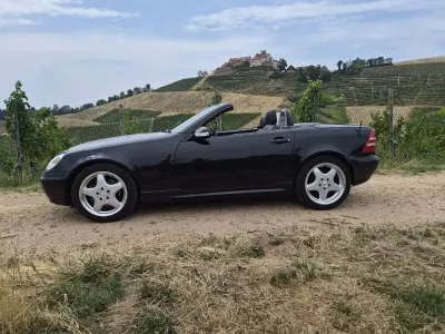 Gebraucht Mercedes SLK320 218 PS (160 kW) 2000 Schwarz Cabrio