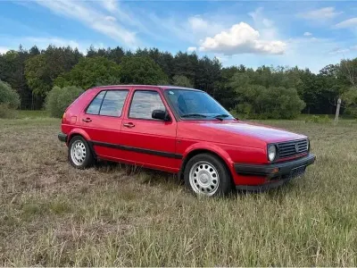 Używany VW Golf II 54 KM (39 kW) 1988 Czerwony Hatchback