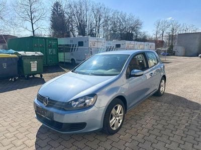 Gebraucht VW Golf VI Comfortline 80 PS (58 kW) 2010 Blau Kleinwagen