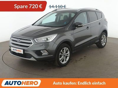 Grau Gebraucht 2017 Ford Kuga Titanium SUV | 13.390 € (Etwas zu teuer)