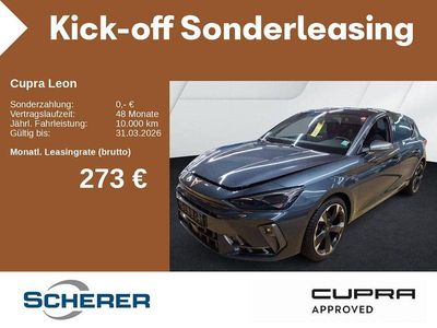 Gebraucht Cupra Leon 150 PS (110 kW) 2025 Magnetic grau metallic (metallic) Limousine
