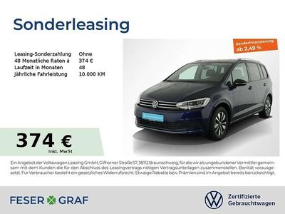 Gebraucht VW Touran Goal 150 PS (110 kW) 2025 Atlantik blue metallic Van / Kleinbus