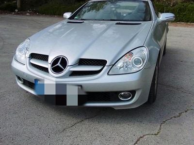 Usata Mercedes SLK200 184 CV (135 kW) 2011 Argento Cabrio
