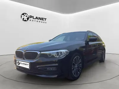 Gebraucht BMW 520 Sport Line 190 PS (139 kW) 2019 Schwarz Kombi