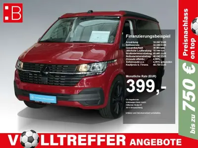 Gebraucht VW California Beach 150 PS (110 kW) 2023 Rot Van