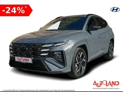Nouvelle Hyundai Tucson N Line 215 ch (158 kW) 2025 Gris SUV