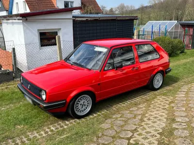 Używany VW Golf II 54 KM (39 kW) 1985 Czerwony Hatchback