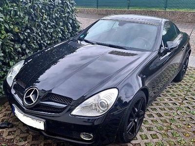 Usata Mercedes SLK200 184 CV (135 kW) 2009 Nero Cabrio