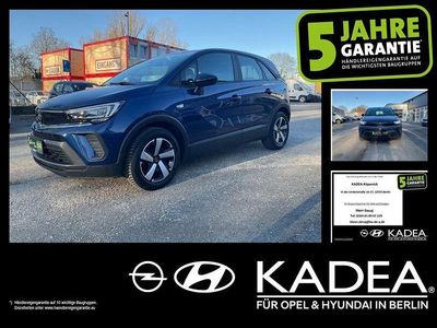 Gebraucht Opel Crossland X Edition 83 PS (61 kW) 2022 Nautic blau (metallic) SUV
