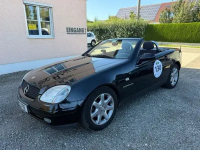 Gebraucht Mercedes SLK230 193 PS (141 kW) 1999 Schwarz Cabrio