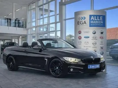 Usata BMW 420 Comfort Edition 184 CV (135 kW) 2014 Nero Cabrio