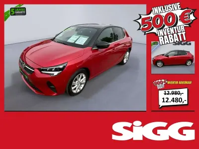 Gebraucht Opel Corsa Elegance 75 PS (55 kW) 2023 Chili rot Kleinwagen