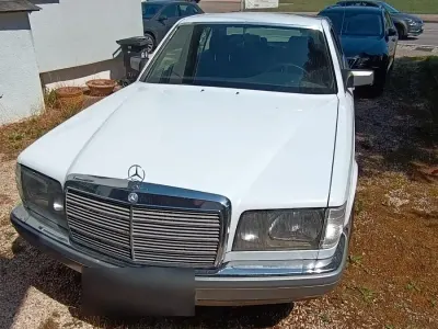 Gebraucht Mercedes S420 204 PS (150 kW) 1987 Weiß Limousine