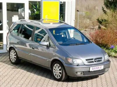 Gebraucht Opel Zafira Executive 125 PS (91 kW) 2004 Grau Van / Kleinbus